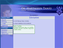 Tablet Screenshot of hartmanntamas.com